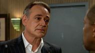Joey's gotten good at issuing threats, just not so much at following through with them on Beyond the Gates | Image: CBS